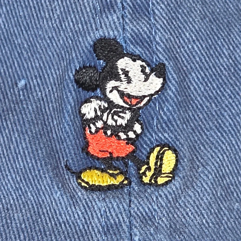 Disney Parks Mickey denim vacay Embroidered Baseball Cap Hat Adult Adjustable